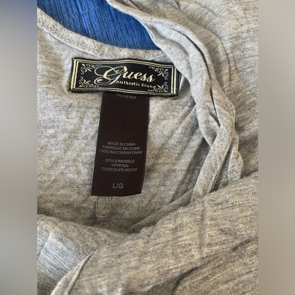 Gray and sequence s fashion top casual